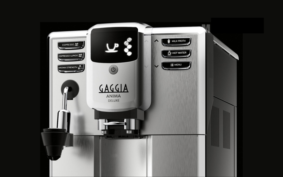 Máy pha cà phê tự động Gaggia Anima Deluxe pha espresso, milk foam nhanh chóng và tiện lợi